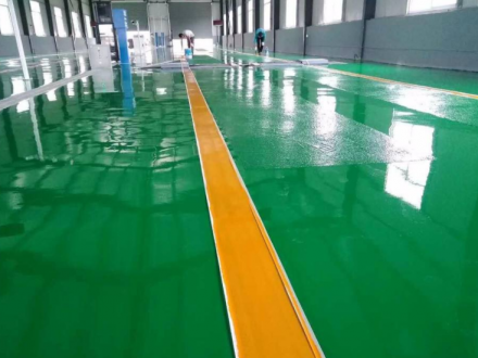 車間環(huán)氧防靜電自流平地坪