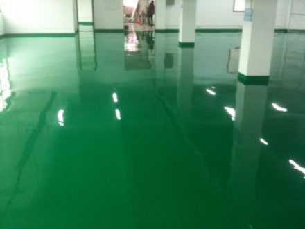 車間環(huán)氧防靜電自流平地坪