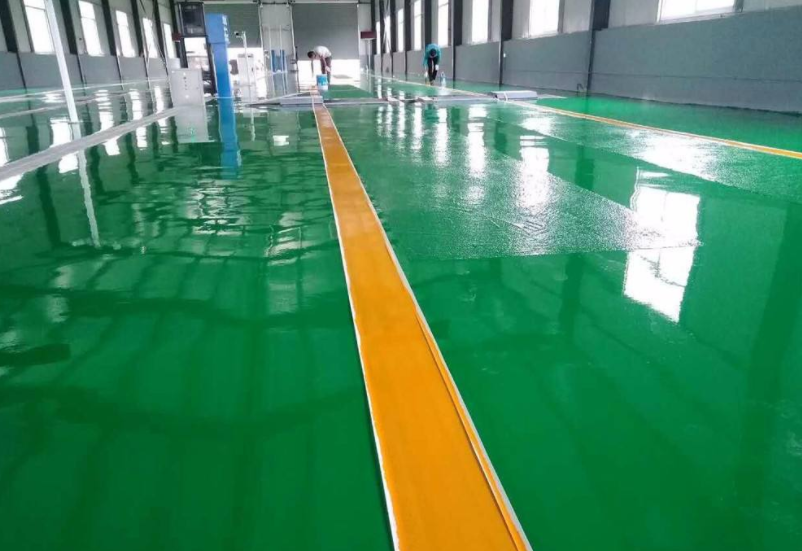 車間環(huán)氧防靜電自流平地坪