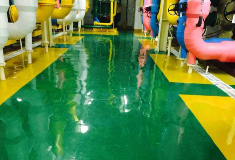 工廠車間環(huán)氧樹脂薄涂地坪